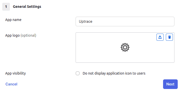 Okta general settings